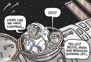 Gov.’t can fund SpaceX but not infrastructure?